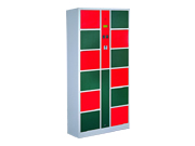 12-doors Coin-operated storage cabinetCG-DEP02_Office Furniture_Lockers_Steel Furniture